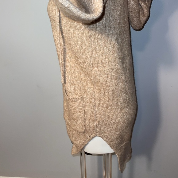 Pol ladies long zipper hooded cardigan. Small. - Picture 12 of 15